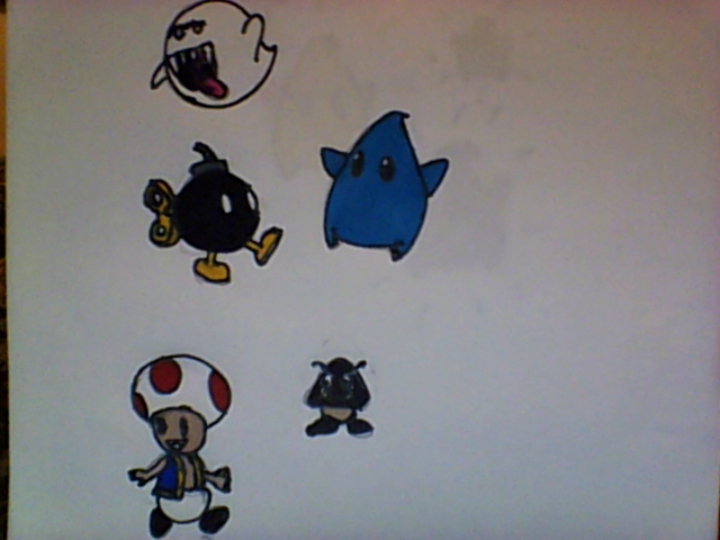 The Mario Characters