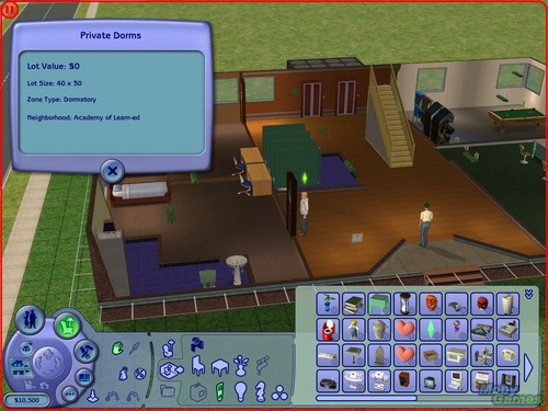  The Sims 2: universiteit screenshot