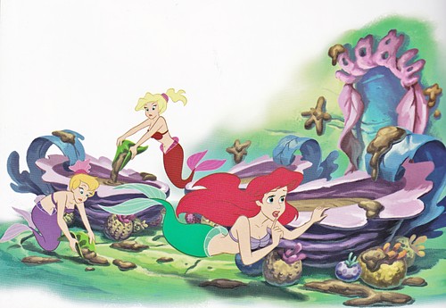  Walt Дисней Книги - Princess Andrina, Princess Arista & Princess Ariel