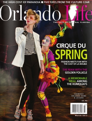  ছবি special: Laura Kirkpatrick For Orlando Life, March 2013 (cover and editorial)