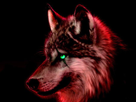  serigala, wolf fanart