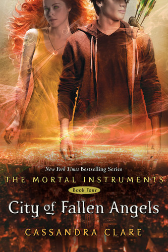  'City of Fallen Angels' book cover (The Mortal Instruments #4)