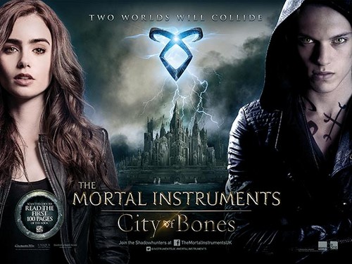  'The Mortal Instruments: City of Bones' UK Poster