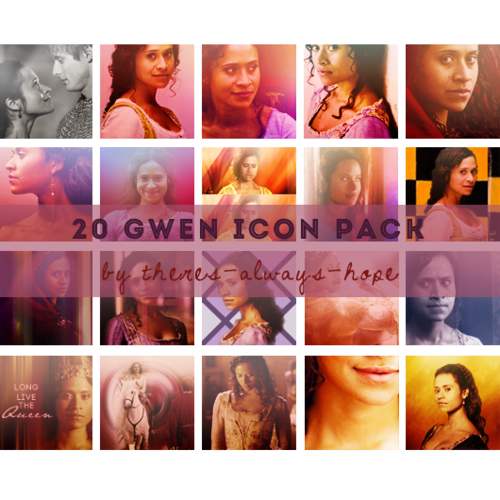  20 Gwen ikoni Pack