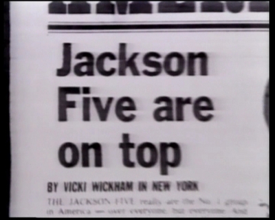  A Newspaper Clipping Pertaining To The Jackson 5