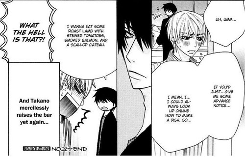  And Takano mercilessly raises the bar yet again...