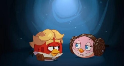 Angry Birds estrella Wars