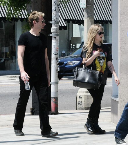  Avril Lavigne & Chad Kroeger ~ West Hollywood