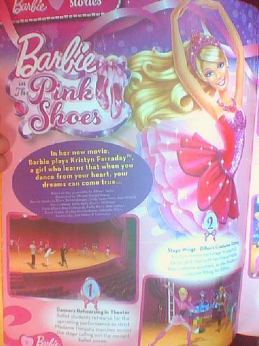  barbie In The berwarna merah muda, merah muda Shoes Story