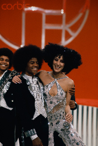  Cher And Michael Jackson Back In The "'70's"