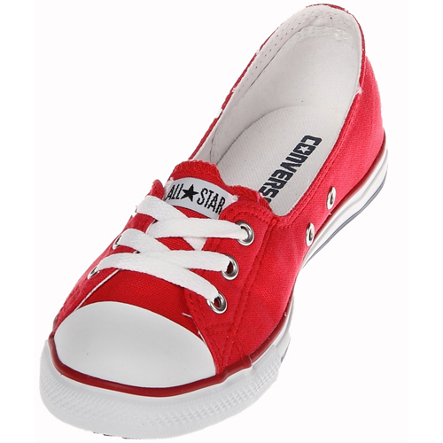  Converse Chuck Taylor 522251 Dance kant, lace Red/White Low top, boven