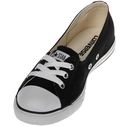  Converse Chuck Taylor 522252 CT Dance kant, lace Black Low top, boven