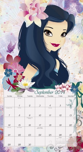 disney hadas 2014 Calendar