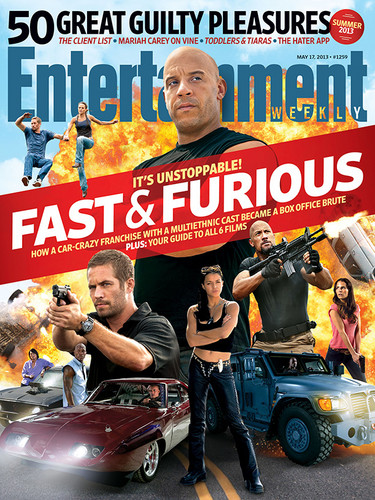 F&F Entertainment Weekly Cover - May 17, 2013