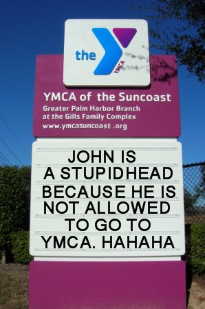  Funny Sign YMCA