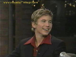  JTT on The Late montrer with David Letterman (June 25th, 1997)