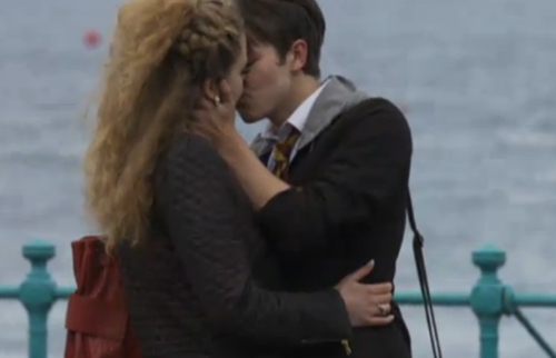 Kevin and Dynasty first kiss