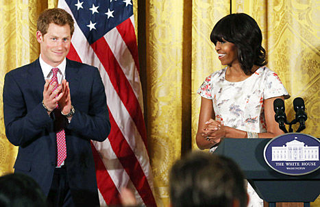  Michelle And Prince Harry