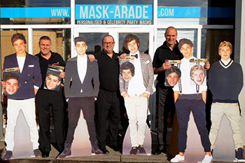  Official One Direction life size cut outs