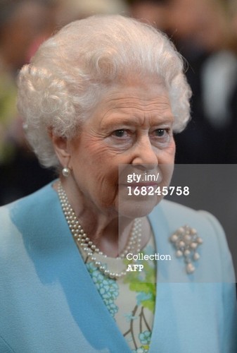 Queen Elizabeth II at Temple Church in London on May 7, 2013. 