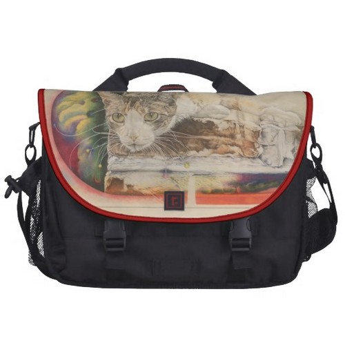  Rickshaw Calico Cat Laptop Bag