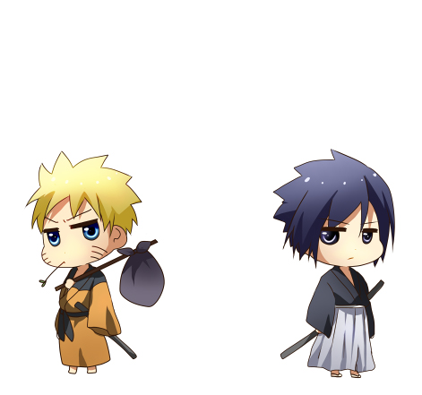  Sasuke & Наруто