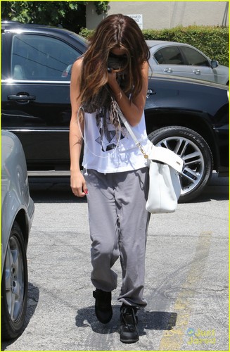  Selena in may 15 afternoon at dance studio ,Calif