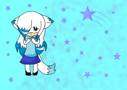 Snowy The fox ((New Style)) in chibi form~