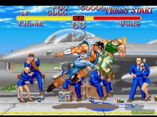  jalan, street Fighter Collection screenshot