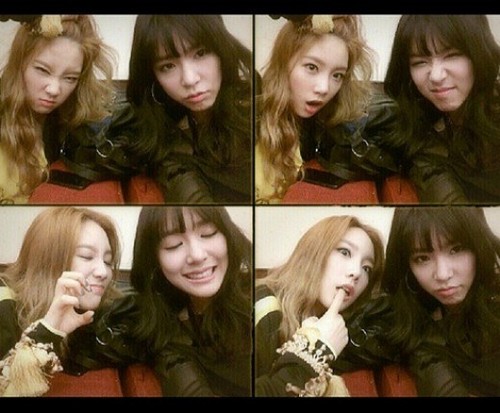  TaeNy Make Cute Faces For The Camera
