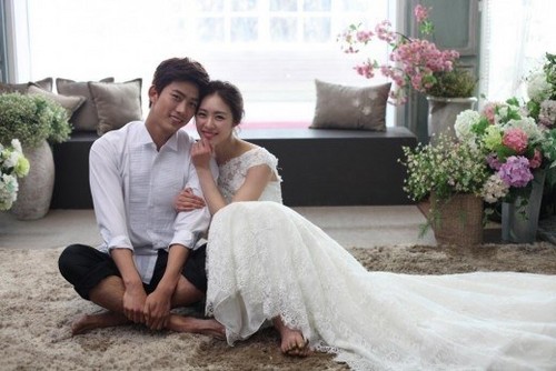  Taecyeon wedding photoshoot with Lee Yeon Hee