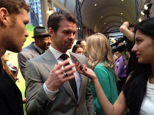  The CW's 2013 Upfront: Joseph مورگن and Daniel Gillies