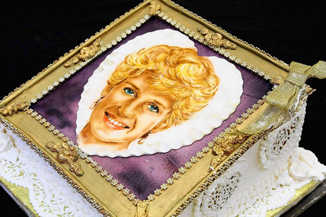  The Cake Lady Diana cake at Mini Cake Museum