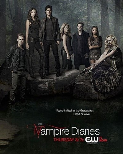  The Vampire Diaries season 4 episode 23 promo poster
