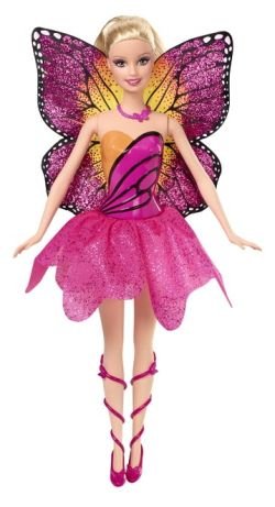  बार्बी mariposa and the fairy princess