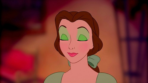  belle's green look