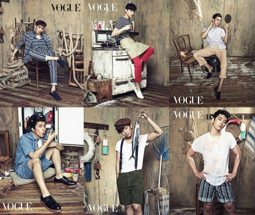 2PM ~ Vogue Magazine June 2013