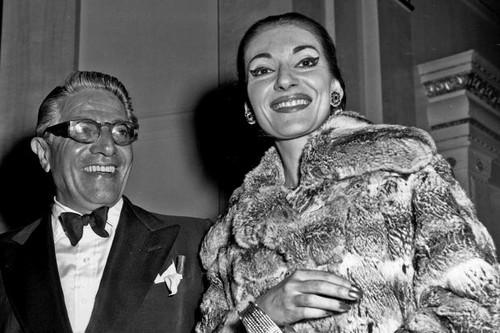  Aristotle Onassis with Maria Callas