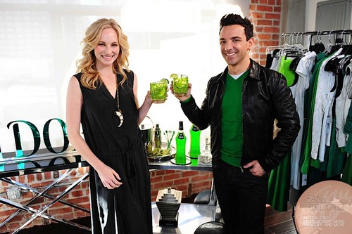  BTS of the 2013 Midori Ad Campaign photoshoot featuring Candice [HQ].