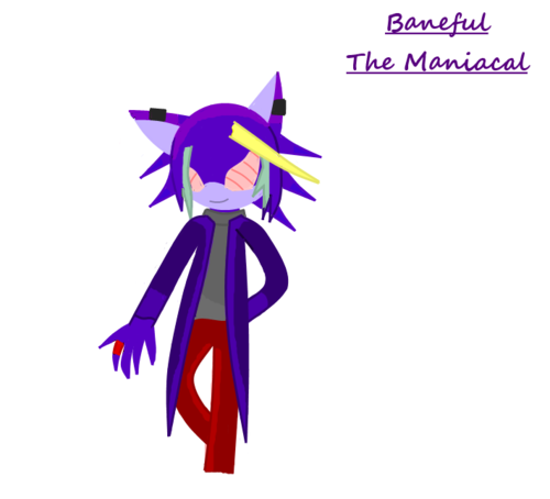  Baneful the Maniacal (Colored lines, sort of lineless version)
