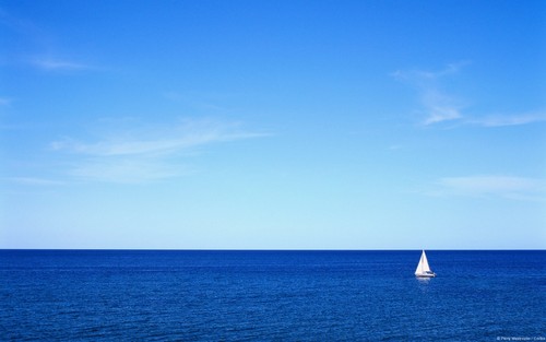  Blue Sea Обои