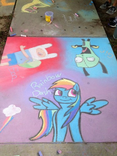  Chalk drawing Contest :)