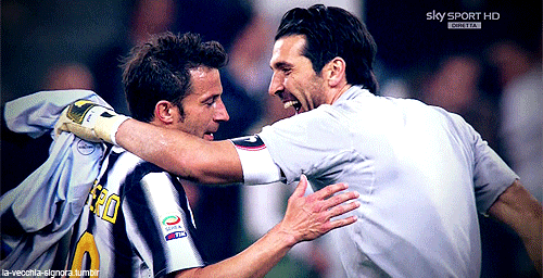  Del Piero and Buffon Juventus