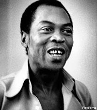  Fela Anikulapo Kuti 15 October 1938 – 2 August 1997