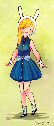  Fionna in different dress