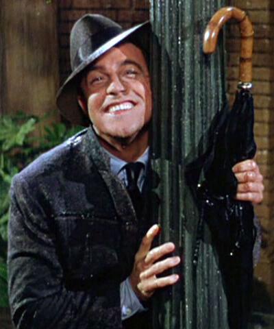  Gene Kelly performing the titre number!