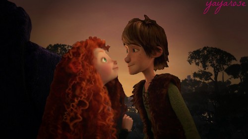  Hiccup and Merida