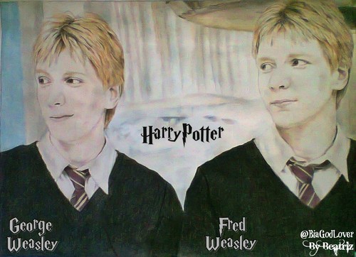  James & Oliver-Fred & George Weasley-Harry Potter