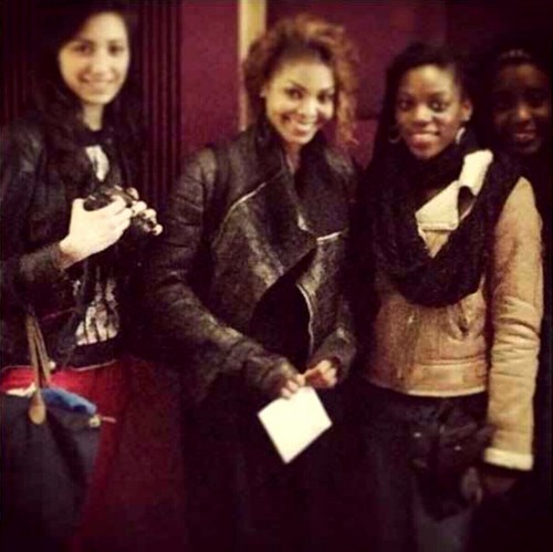  Janet with دوستوں in Paris