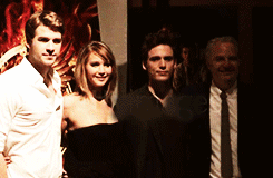 Jennifer, Liam, Sam, and Francis in Cannes